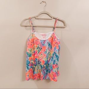 NWT Lilly Pulitzer Floral Top Size XS